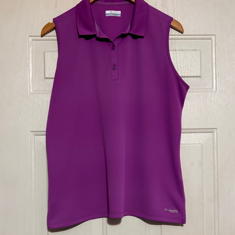 Columbia Women's Vibrant Purple Tank Top